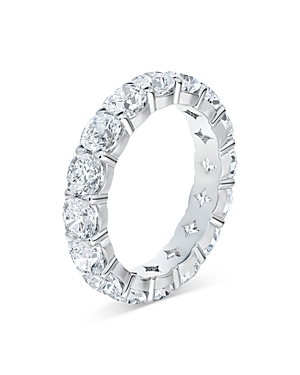 De Beers Forevermark Platinum Diamond Oval Eternity Band Ring, 2.00 Ct. T.w. In White