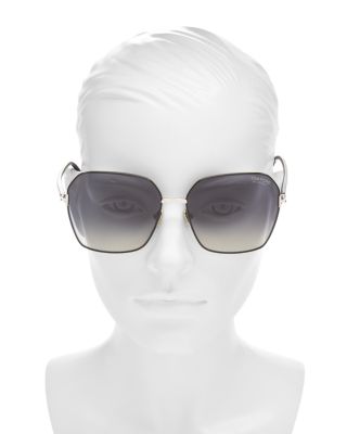 Polarized Square Sunglasses, 62mm