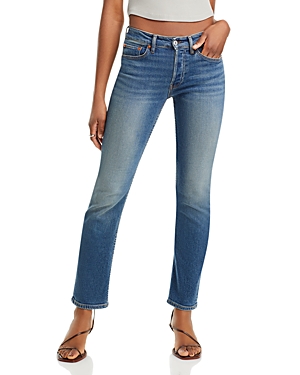 RE/DONE ankle-slit high-waisted Jeans - Farfetch