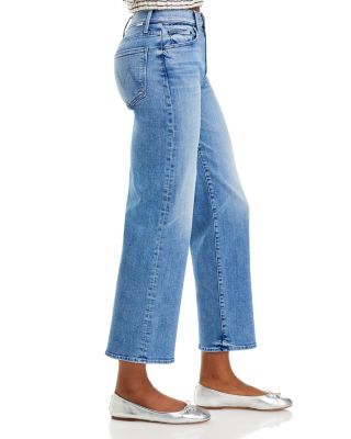 The Rambler High Rise Ankle Straight Jeans in We The Animals