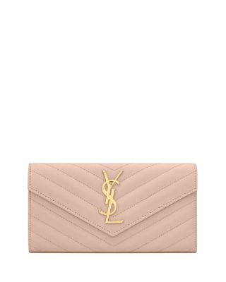 Saint Laurent Cassandre Matelasse Large Flap Wallet