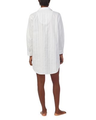 Cotton Long Sleeve Sleep Shirt