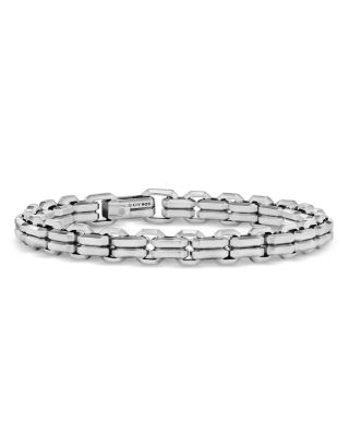 David Yurman Men's Streamline Double Heirloom Link Bracelet in Sterling Silver, 8mm