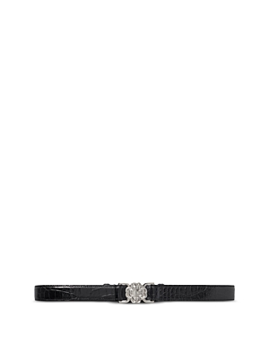 Maje Women's Clover Leather Belt