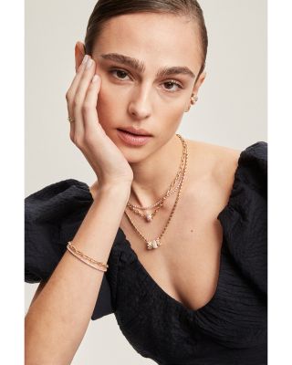 14K Yellow Gold Italian Link Chain Bracelet