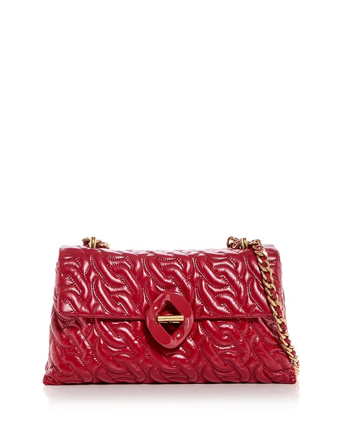 Rebecca Minkoff Double Gusset Quilted Leather Crossbody | Bloomingdale's