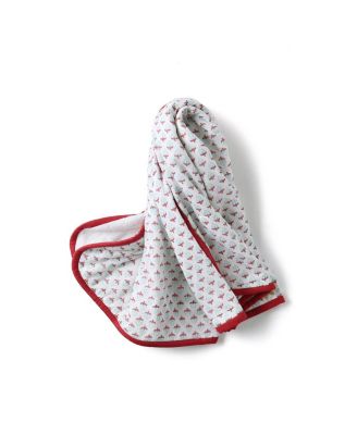 Unisex Handmade Block-Printed Plush Cotton Hooded Plush Towels - Baby, Little Kid, Big Kid