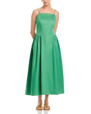 Misook - Shirred Maxi Dress