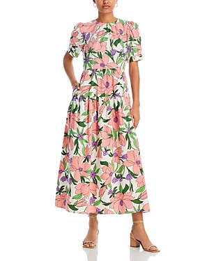 Jana Floral Print Maxi Dress