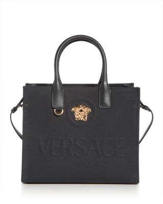 Versace - La Medusa Canvas Small Tote Bag
