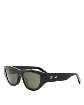 CELINE - Monochroms Cat Eye Sunglasses, 55mm