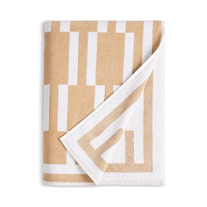 Shop Hudson Park Collection Paralela Beach Towel - 100% Exclusive In Toffee Brown