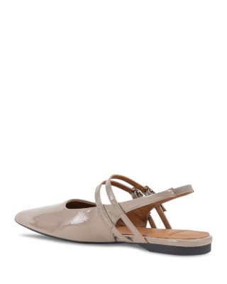 Women's Hermine Pointed Toe Slingback Flats