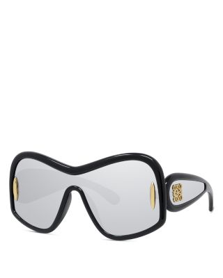 Loewe - Anagram Fashion Mirrored Mask Sunglasses