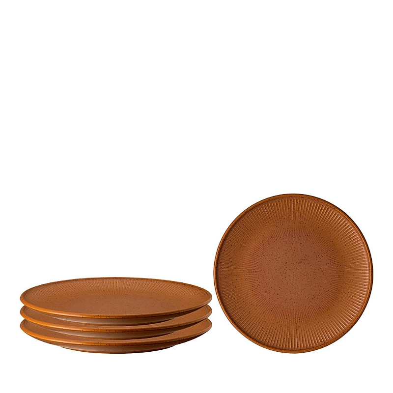 Rosenthal Thomas Clay Salad Plates, Set Of 4 In Rust