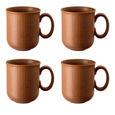 Thomas Clay Mugs, Set of 4