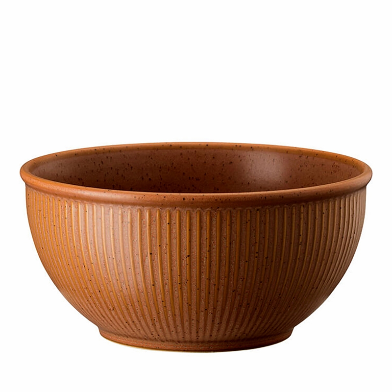 Rosenthal Thomas Clay Cereal Bowls, Set Of 4 In Rust