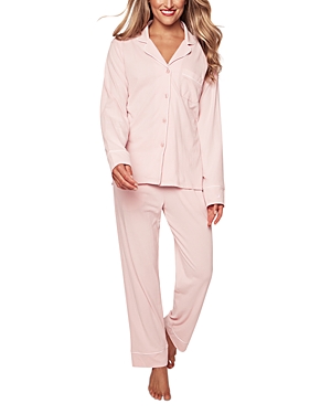 PETITE PLUME LUXE PIMA LONG PAJAMA SET