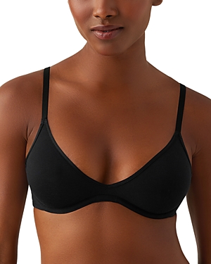 Shop B.tempt'd By Wacoal Cotton To A Tee Scoop Unlined Underwire Bra In Night