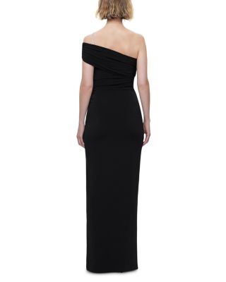 The Olivia Crystal Trim Gown