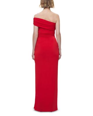 The Olivia Crystal Trim Gown
