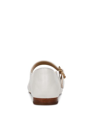 Women's Michaela Square Toe Buckled Mary Jane Flats