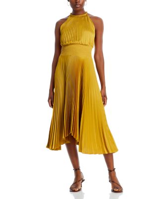 A. l.c. Renzo Ii Pleated Halter Dress
