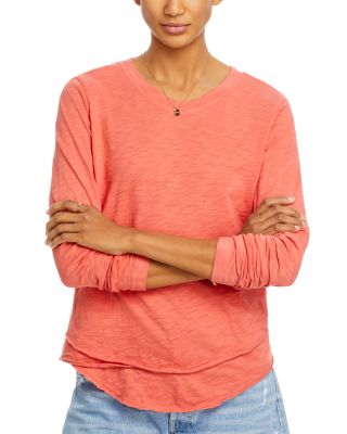 Wilt Mock Layer Tee In Mandarin