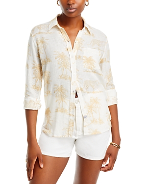 Shop Rails Charli Button Front Shirt In Wild Bengal