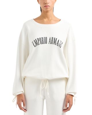 Emporio Armani - Drawstring Logo Sweatshirt