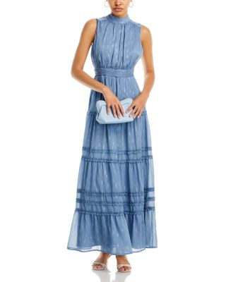 prom dresses that are blue Light Tulle Off Shoulder Long With Lace Appliques Diamonds on dresses online Clothing on Sale Sizes:5T