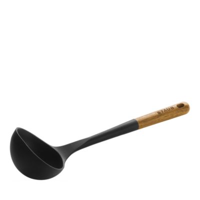 11 Piece Silicone &amp; Acacia Complete Utensil Set