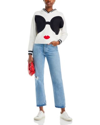 Alice and Olivia Oscar Staceface Hoodie | Bloomingdale's