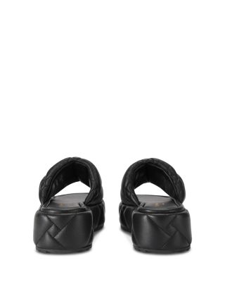 Women&#39;s Orson Puffed Platform Slide Sandals 
