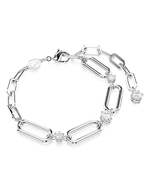 Shop Swarovski Dextera Chain Bracelet In Silver