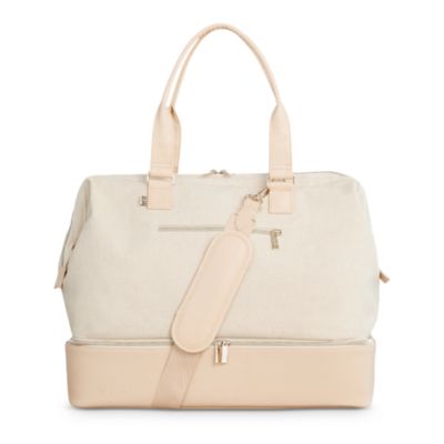 The Weekender Bag in Beige