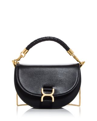 Marcie Leather Chain Crossbody
