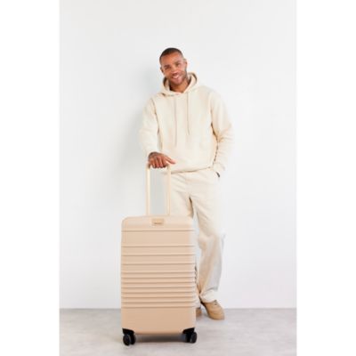 Medium Check-in Roller in Beige