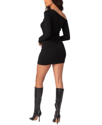 Soleste Ribbed Mini Dress
