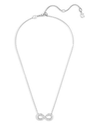 Hyperbola Infinity Pendant Necklace, 17.72"