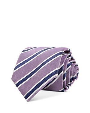 Diagonal Stripe Silk Classic Tie