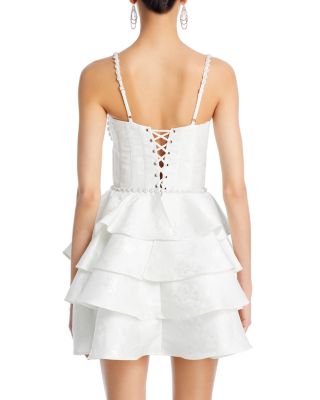 Luciana Embellished Mini Dress