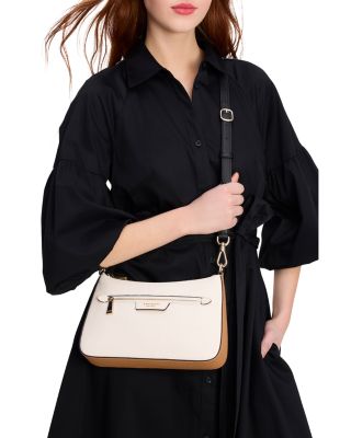 Hudson Color Blocked Pebbled Leather Convertible Crossbody