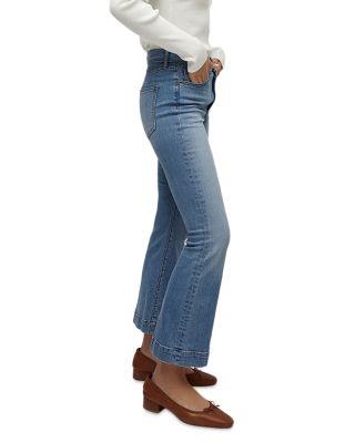 Carson High Rise Ankle Flare Jeans in Amethyst