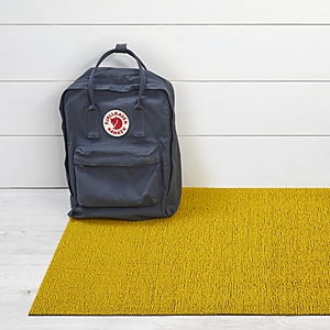 Chilewich Solid Shag Utility Mat, 24 X 36 In Canary