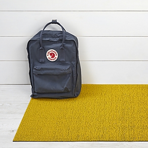 Chilewich Solid Shag Utility Mat, 24 X 36 In Canary