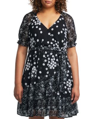 Estelle Plus - Dayla Ruffled Dress