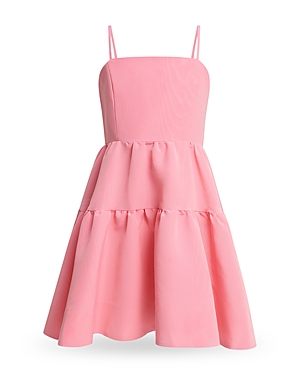 Shop Bardot Junior Girls' Charlotte Mini Dress - Little Kid, Big Kid In Bliss Pink