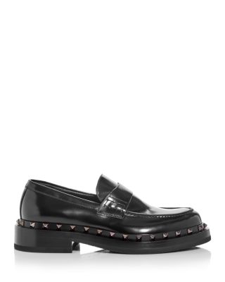 Valentino Garavani - Valentino Garavani Men's Rockstud M-Way Penny Loafers