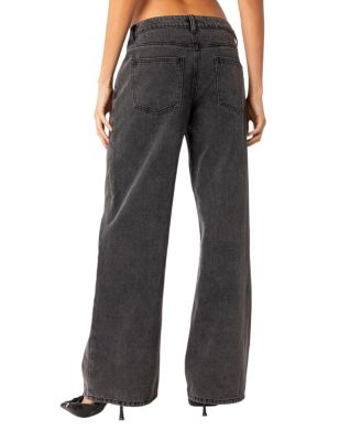 Raelynn Washed Low Rise Jeans